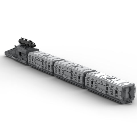 MOC- 98160 Film and Television Train Model