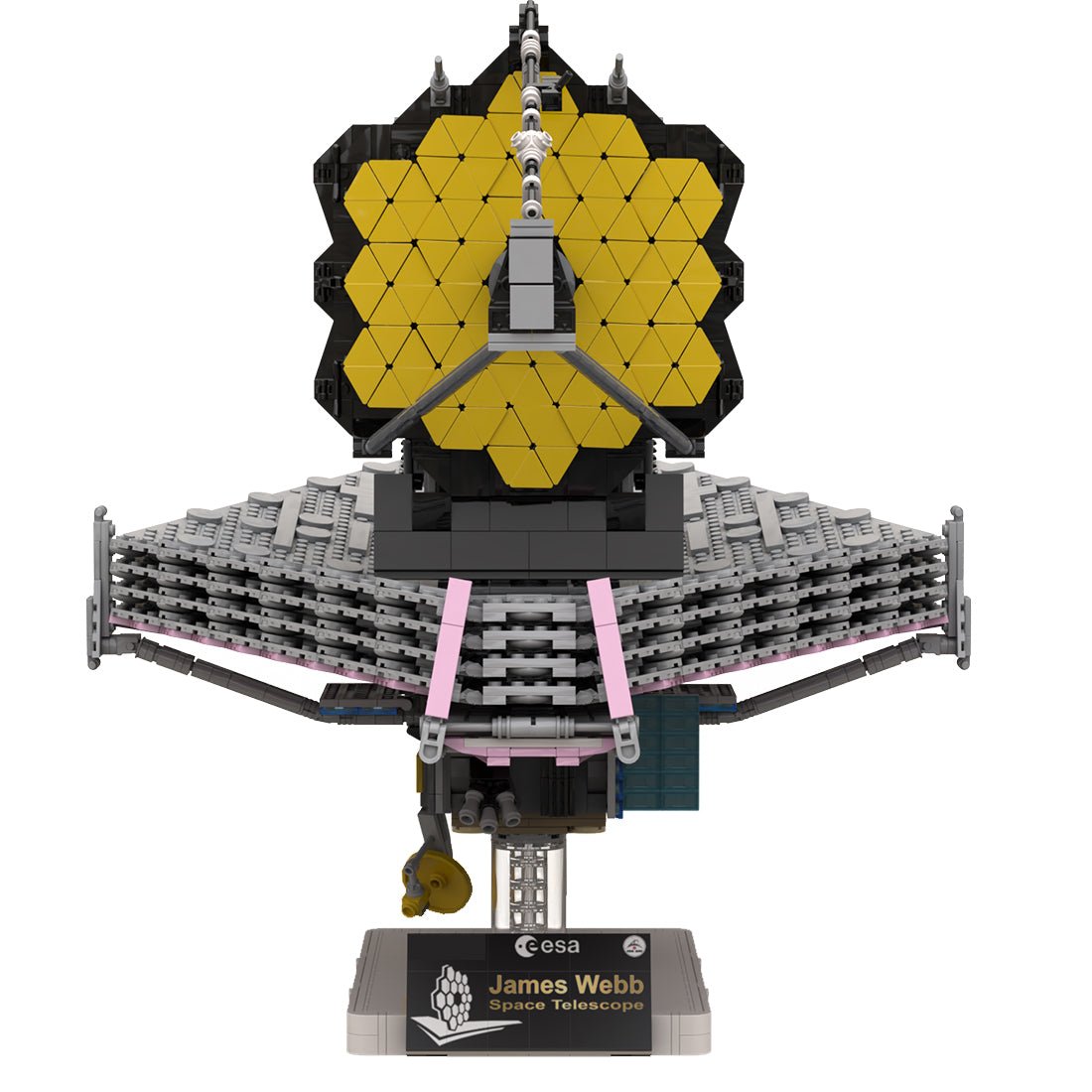 MOC - 77613 1/25 James Webb Space Telescope Building Blocks - LesDiy - 