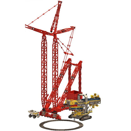 MOC - 77733 Technic Mammoet PTC - 200 - DS SSL Ring Crane Building Blocks - LesDiy - Building Blocks
