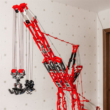 MOC - 77733 Technic Mammoet PTC - 200 - DS SSL Ring Crane Building Blocks - LesDiy - Building Blocks