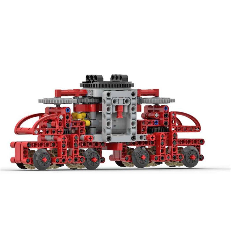 MOC - 77733 Technic Mammoet PTC - 200 - DS SSL Ring Crane Building Blocks - LesDiy - Building Blocks