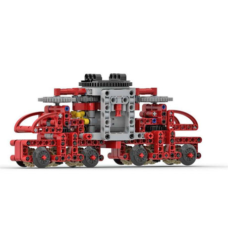 MOC - 77733 Technic Mammoet PTC - 200 - DS SSL Ring Crane Building Blocks - LesDiy - Building Blocks