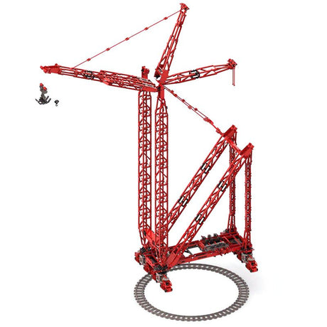 MOC - 77733 Technic Mammoet PTC - 200 - DS SSL Ring Crane Building Blocks - LesDiy - Building Blocks
