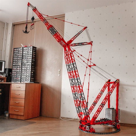 MOC - 77733 Technic Mammoet PTC - 200 - DS SSL Ring Crane Building Blocks - LesDiy - Building Blocks